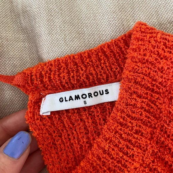 asos glamorous cropped sweater - Picture 6 of 8